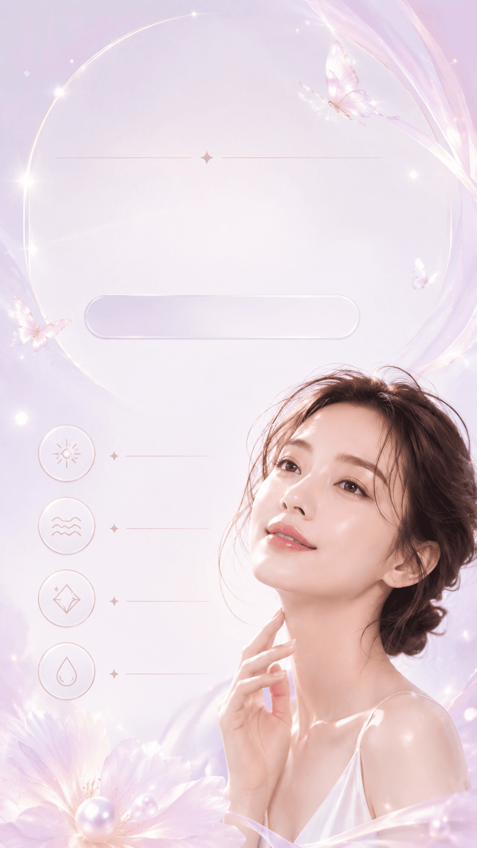 紫雾珠光 · 美白焕亮模板预览