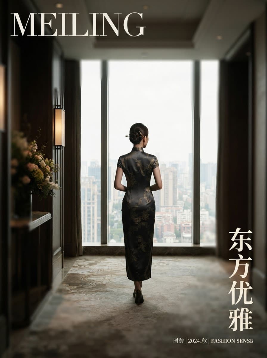 气质身姿模板预览